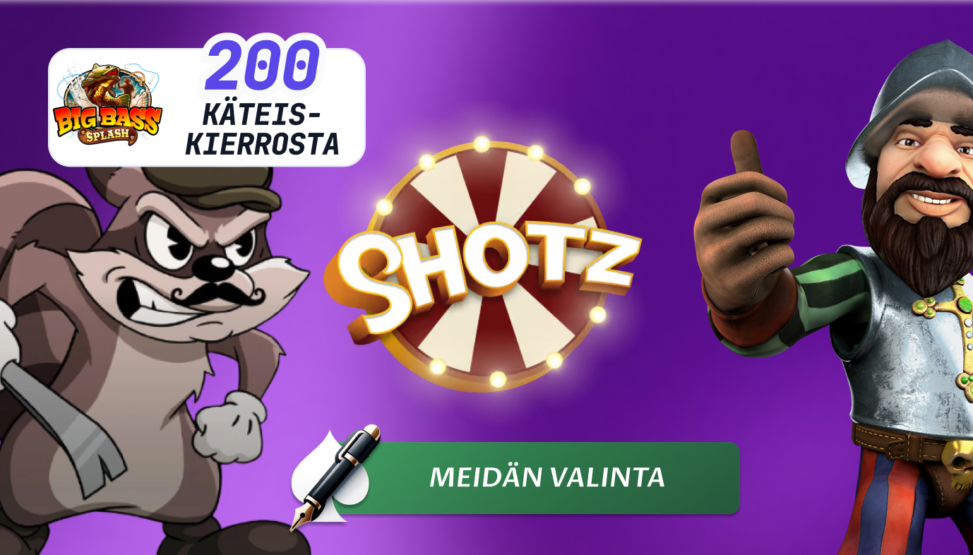 Shotz kasinon hedelmäpelit